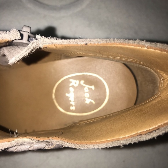 Jack Rogers Peyton Suede Ankle Boots - Picture 5 of 5